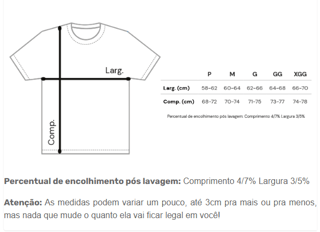Nome do produto Camiseta Oversized - Eu e Minha Casa Serviremos ao Senhor