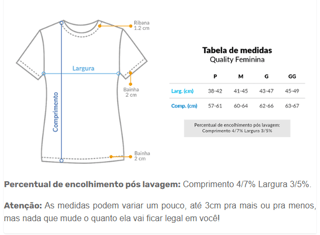 Nome do produto  Camiseta Feminina Baby Long Quality - Deus cuida, protege e ama