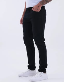 Nome do produto Calça Skinny Preta Masculina Jeans Com Elastano Lycra