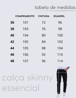 Nome do produto Calça Skinny Preta Masculina Jeans Com Elastano Lycra