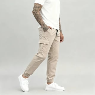 Nome do produto Calça Jogger Cargo Masculina Sarja Calca Streetwear Punho