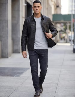 Nome do produto Jaqueta De Couro Masculina Casaco Frio Impermeavel Inverno