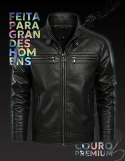 Nome do produto Jaqueta De Couro Masculina Casaco Frio Impermeavel Inverno