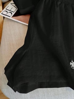 Nome do produto Conjunto Vintage Casual Solto com 2 Peças, Moda e Versátil
