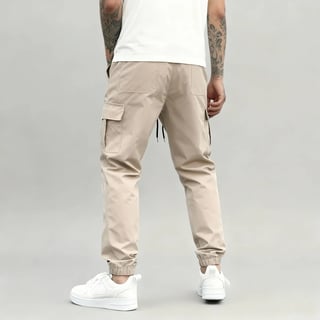 Nome do produto Calça Jogger Cargo Masculina Sarja Calca Streetwear Punho