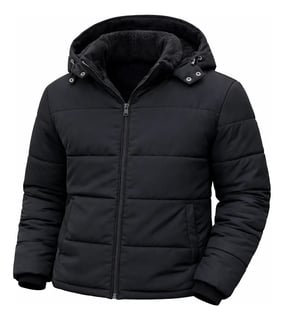 Nome do produto Jaqueta Masculina Forrada Térmica Impermeável C/capuz Frio