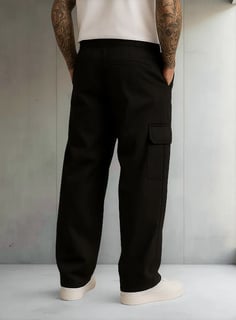 Nome do produto Calça Cargo Masculina Larga Skate Bolso Lateral Unissex Nfe