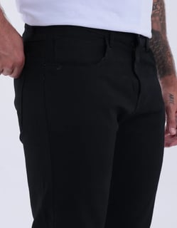 Nome do produto Calça Skinny Preta Masculina Jeans Com Elastano Lycra