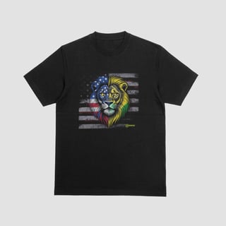 Camiseta Leão BR+EUA