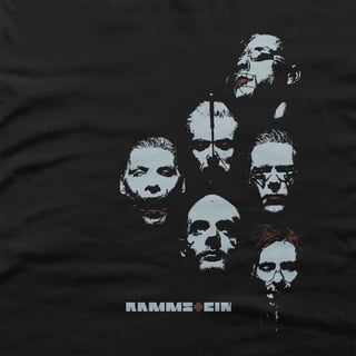 Nome do produtoCamiseta Regular - Rammstein Heads