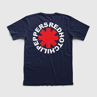 Nome do produtoCamiseta Regular - Red Hot Chili Peppers Logo