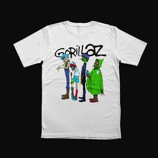 Nome do produtoCamiseta Regular - Gorillaz Demon Days