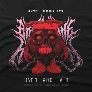 Camiseta Regular - Bring Me the Horizon Kool-Aid
