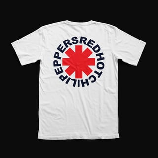 Nome do produtoCamiseta Regular - Red Hot Chili Peppers Logo
