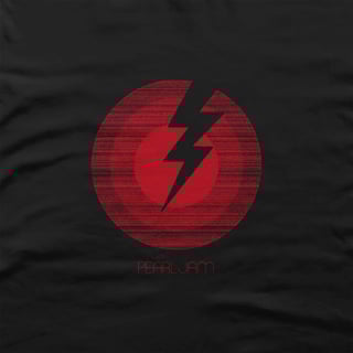 Nome do produtoCamiseta Regular -  Pearl Jam Lightning Bolt