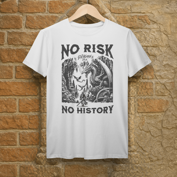 Camiseta Premium No risk No history