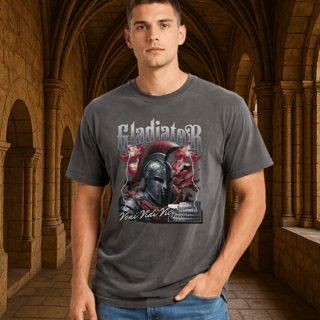 Nome do produto Camiseta Estonada Gladiator Vini vidi Vici
