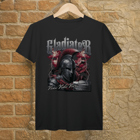Camiseta Premium Gladiator Vini vidi Vici