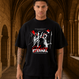 Nome do produto Camiseta Oversized Glory Eternal Spartan