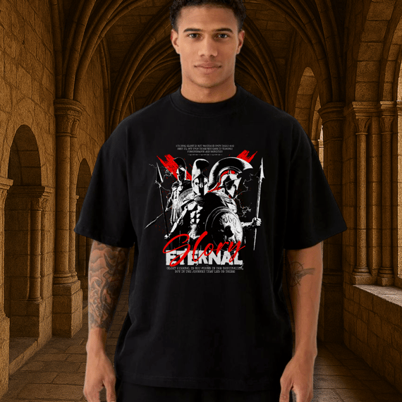 Camiseta Oversized Glory Eternal Spartan