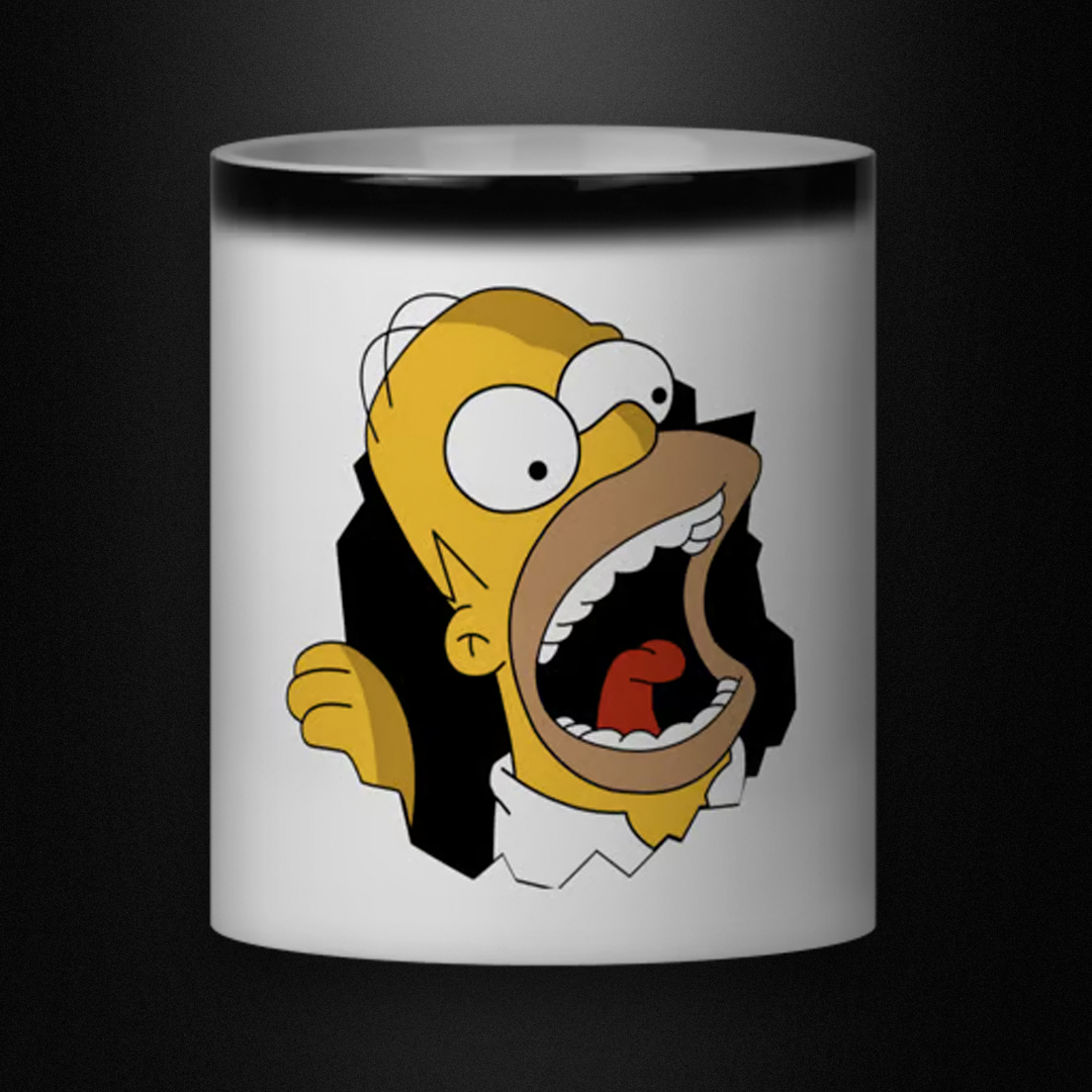 Caneca Mágica - Homer Simpson