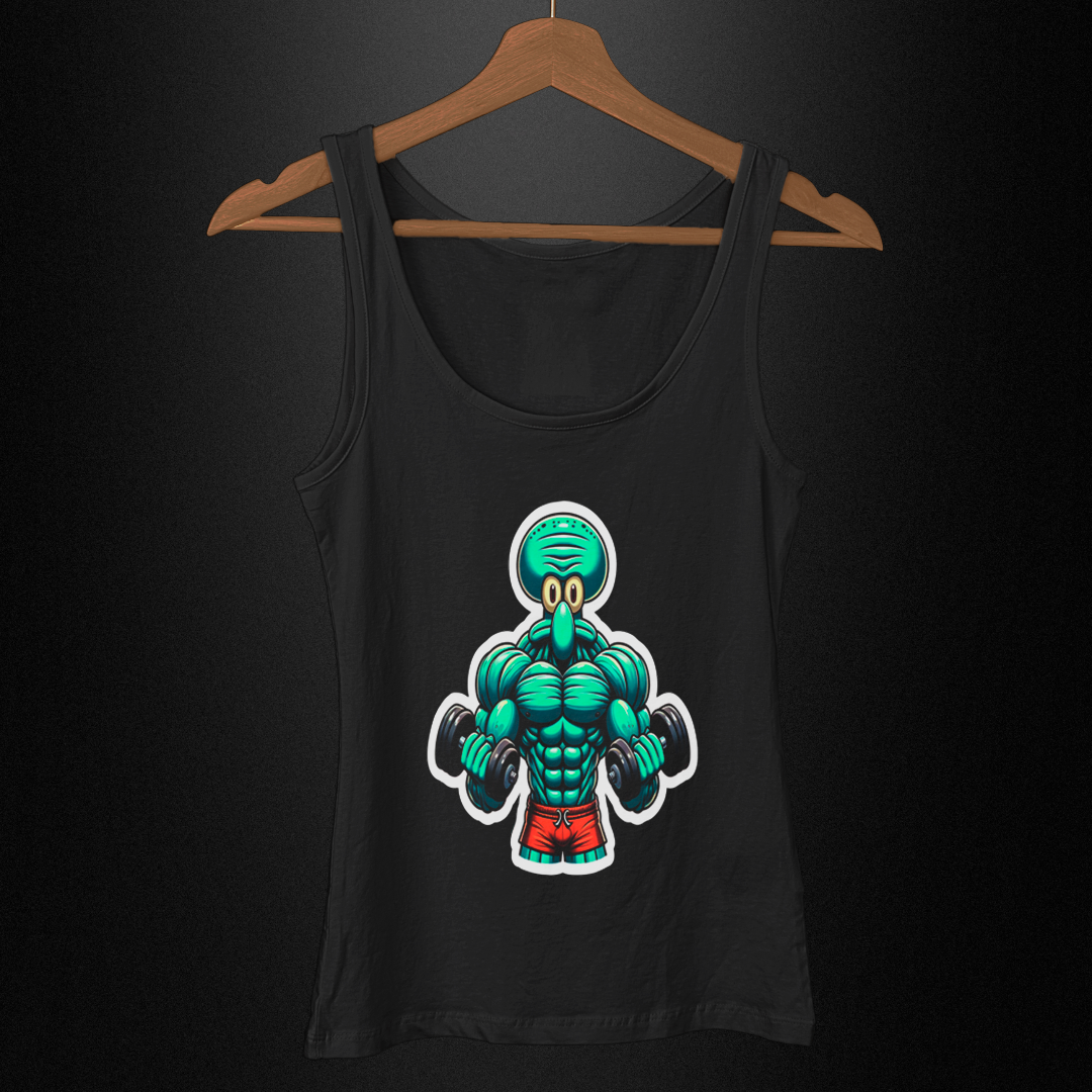 Nome do produto: Regata Masculina Quality - Lula Molusco Bombado