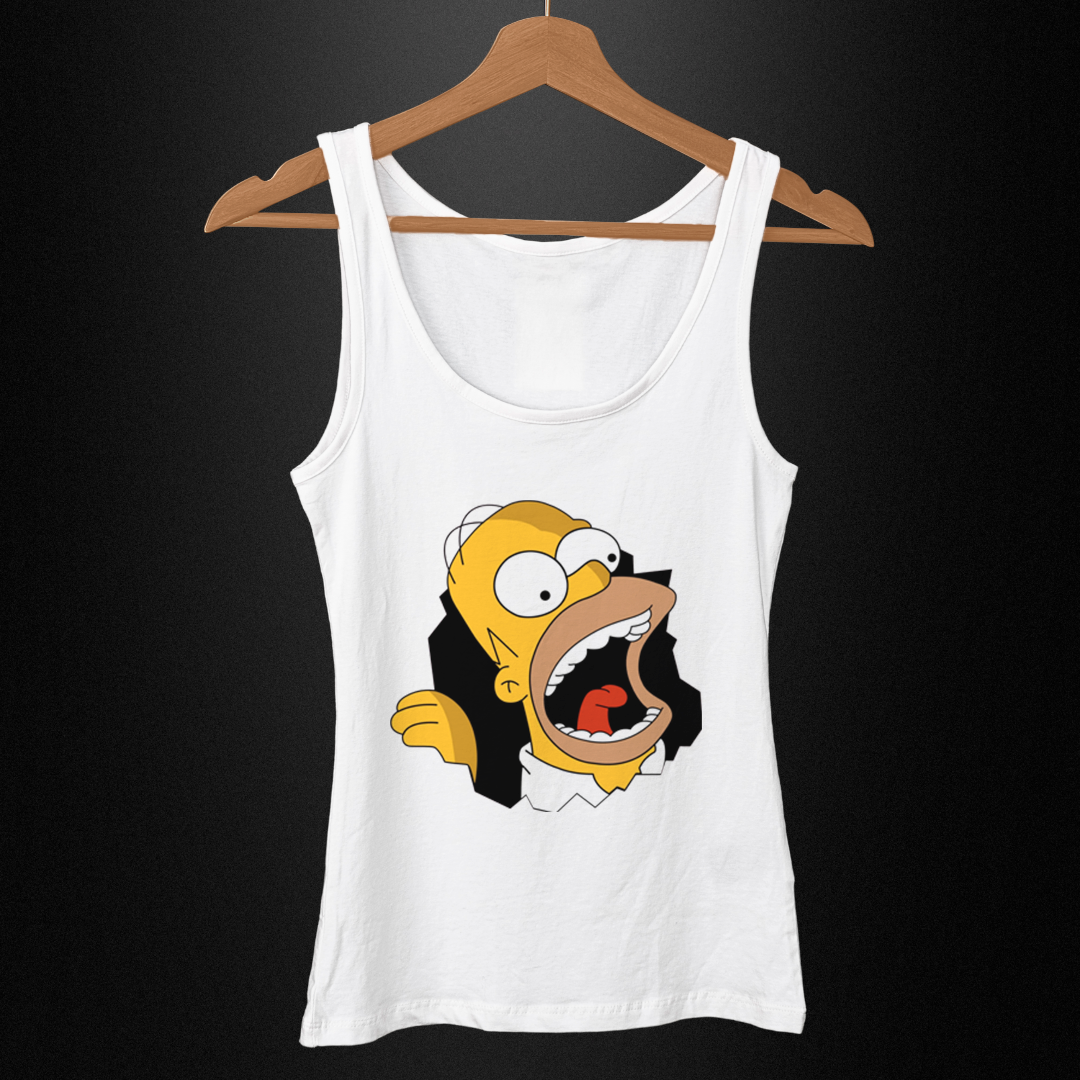 Nome do produto: Regata Masculina Quality - Homer Simpson