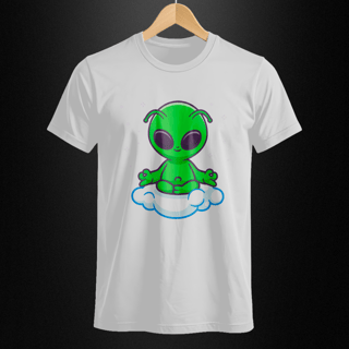 Nome do produto Camiseta Quality - Alien na Nave