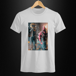 Nome do produto Camiseta Quality - Bob e Patrick Bombados