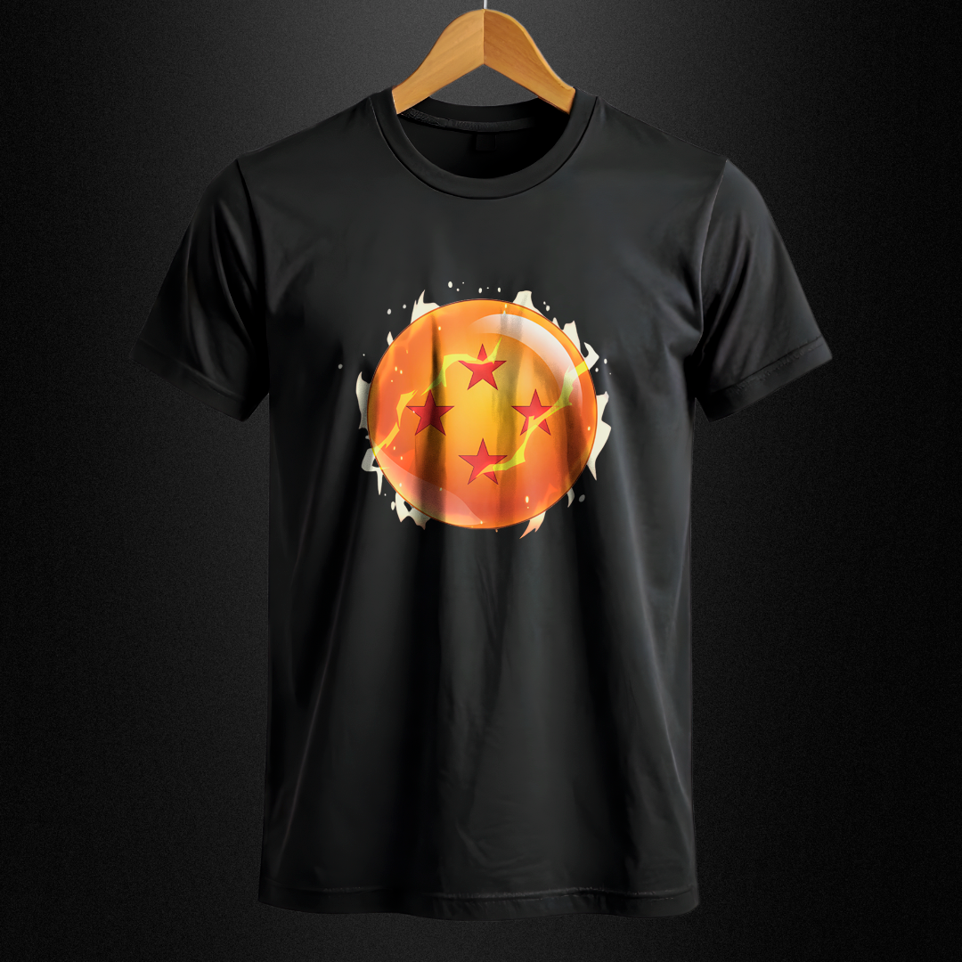 Nome do produto: Camiseta Quality - Esfera do Dragão