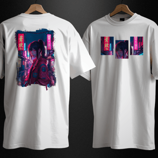 Nome do produto Oversized - Garota Cyberpunk