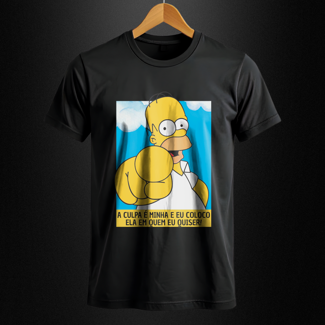 Nome do produto: Camiseta Quality - A Culpa é Minha!