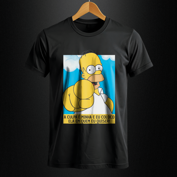Camiseta Quality - A Culpa é Minha!