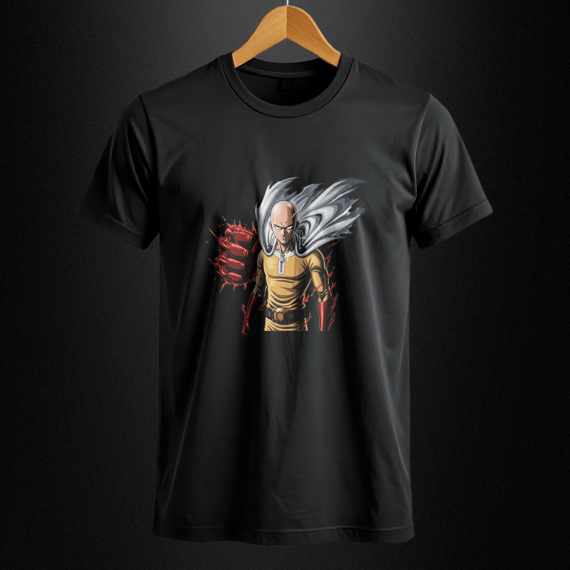 Camiseta Quality - One Punch Man - Saitama