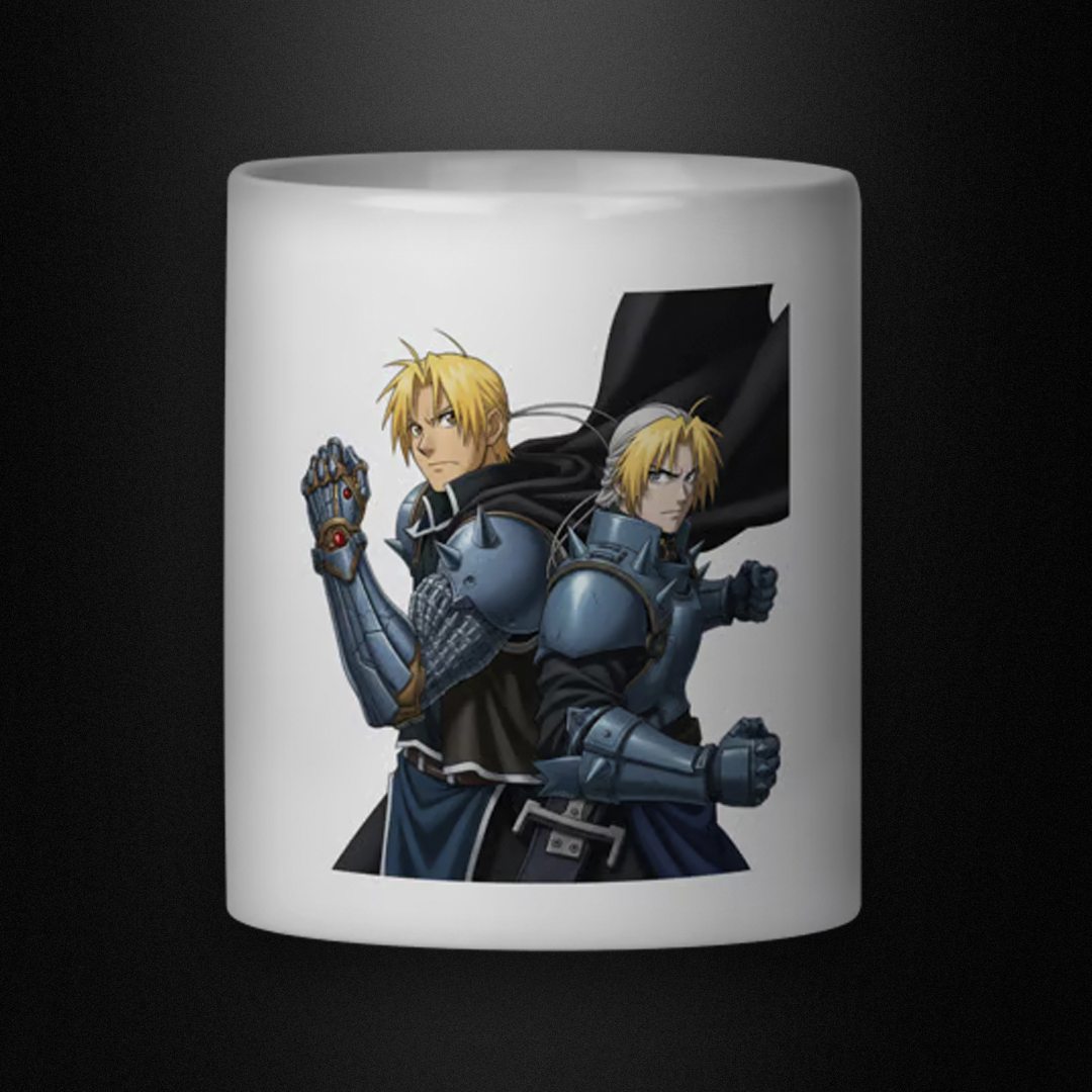 Nome do produto: Caneca - Fullmetal Alchemist -Edward Elric e Alphonse Elric