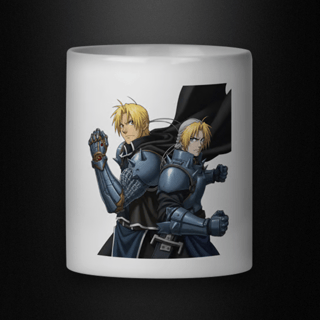 Caneca - Fullmetal Alchemist -Edward Elric e Alphonse Elric
