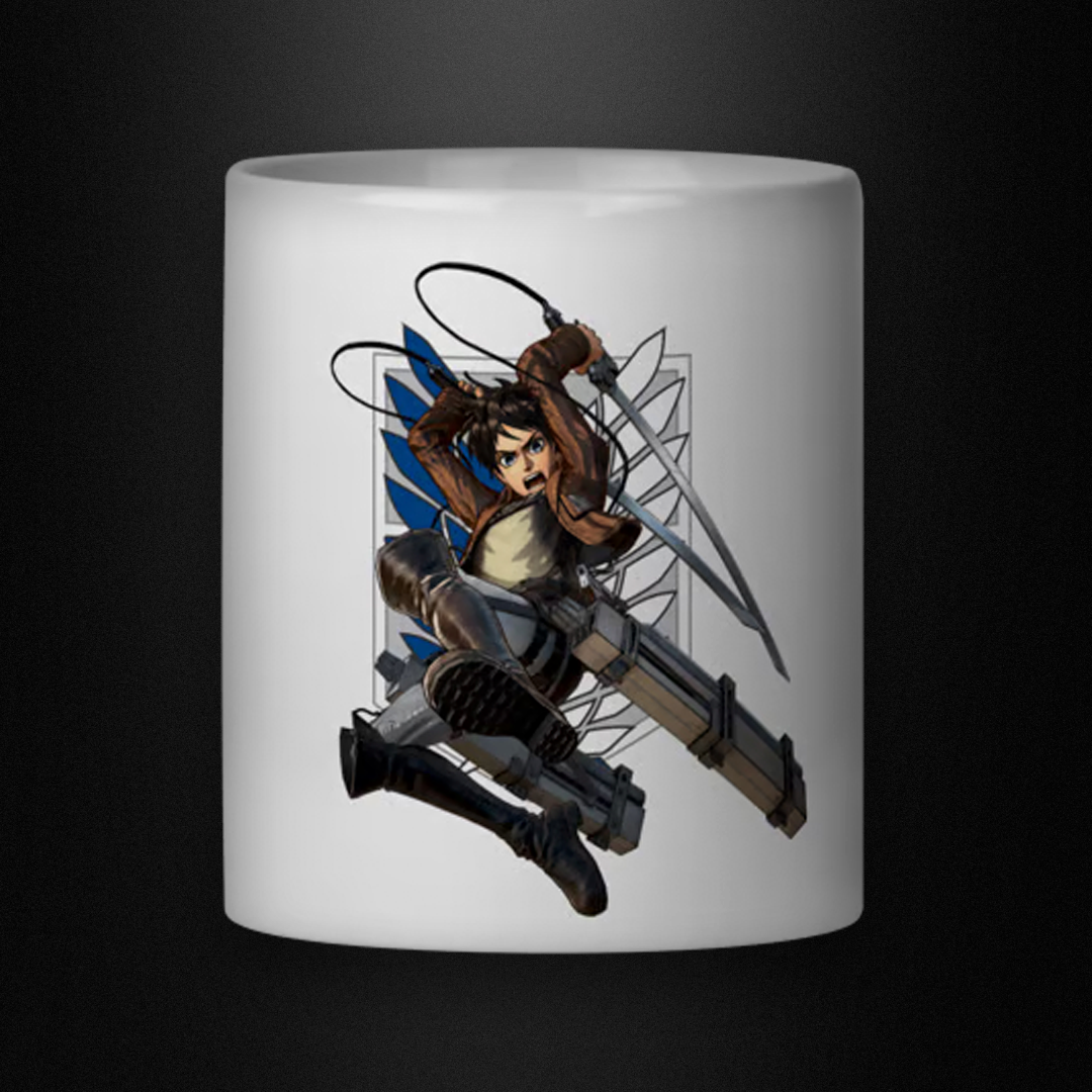 Nome do produto: Caneca - Attack on Titan - Eren