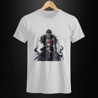 Camiseta Quality - Death Note - Light e Ryuk