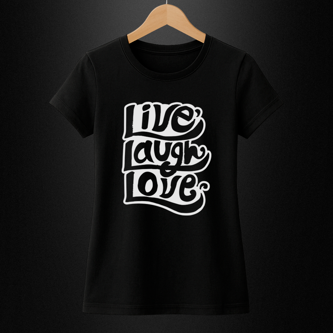 Nome do produto: Baby Long Quality - Live, Laugh, Love
