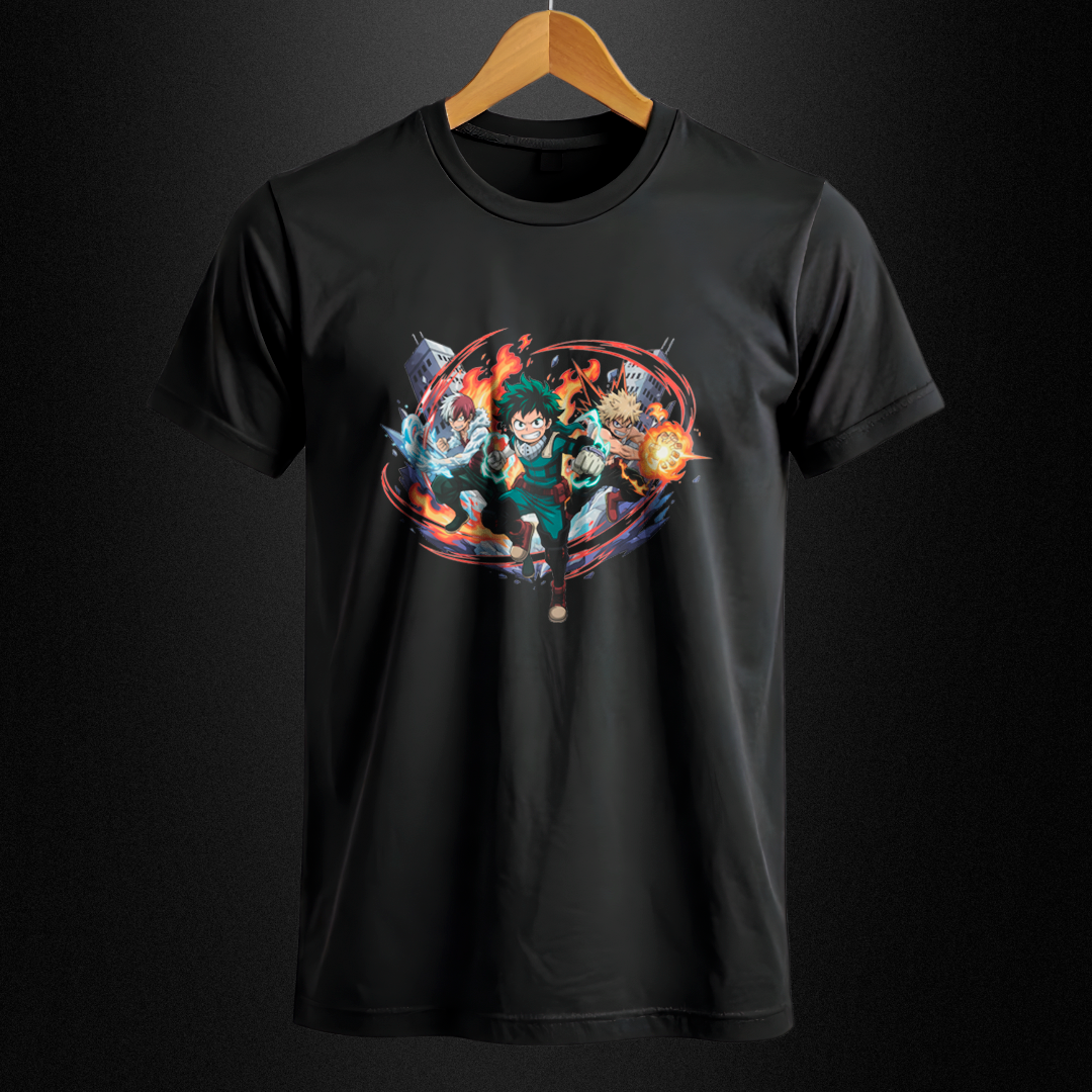 Nome do produto: Camiseta Quality - Boku no Hero - Izuku Midoriya