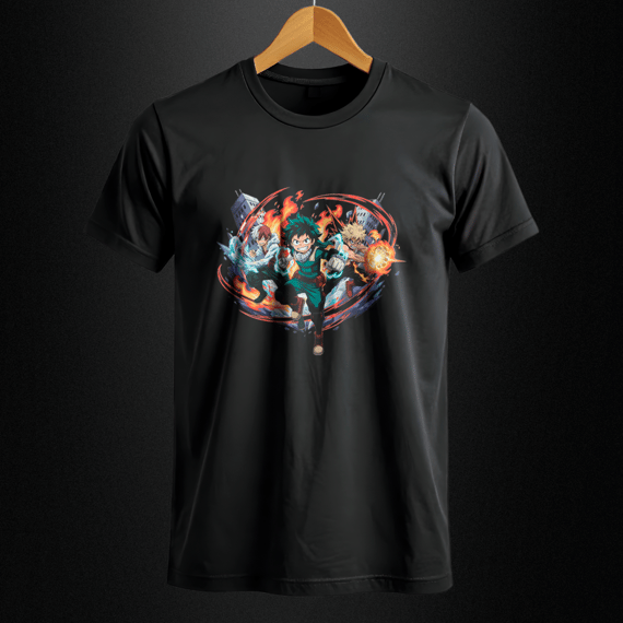 Camiseta Quality - Boku no Hero - Izuku Midoriya