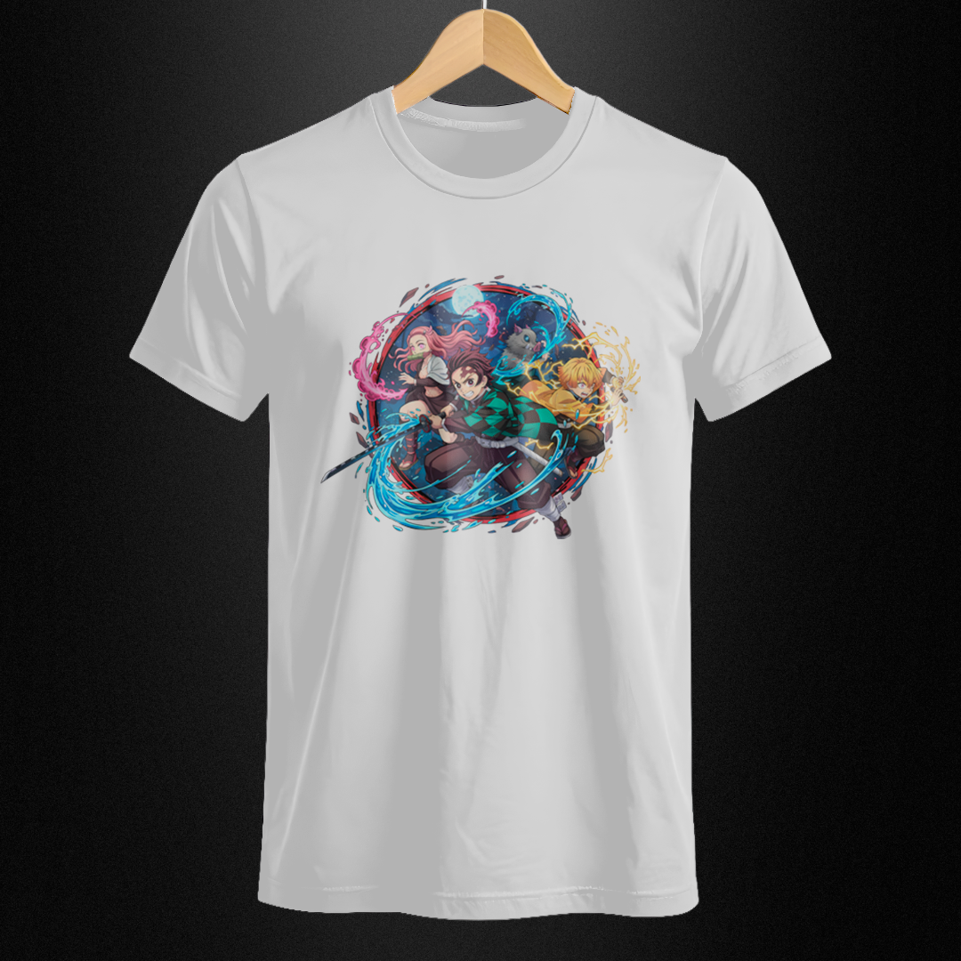 Nome do produto: Camiseta Quality - Demon Slayer - Esquadrão Kamaboko