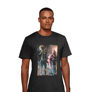 Nome do produto Camiseta Quality - Bob e Patrick Bombados