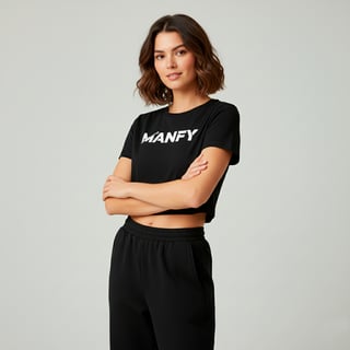 Nome do produto Cropped Manfy Basic