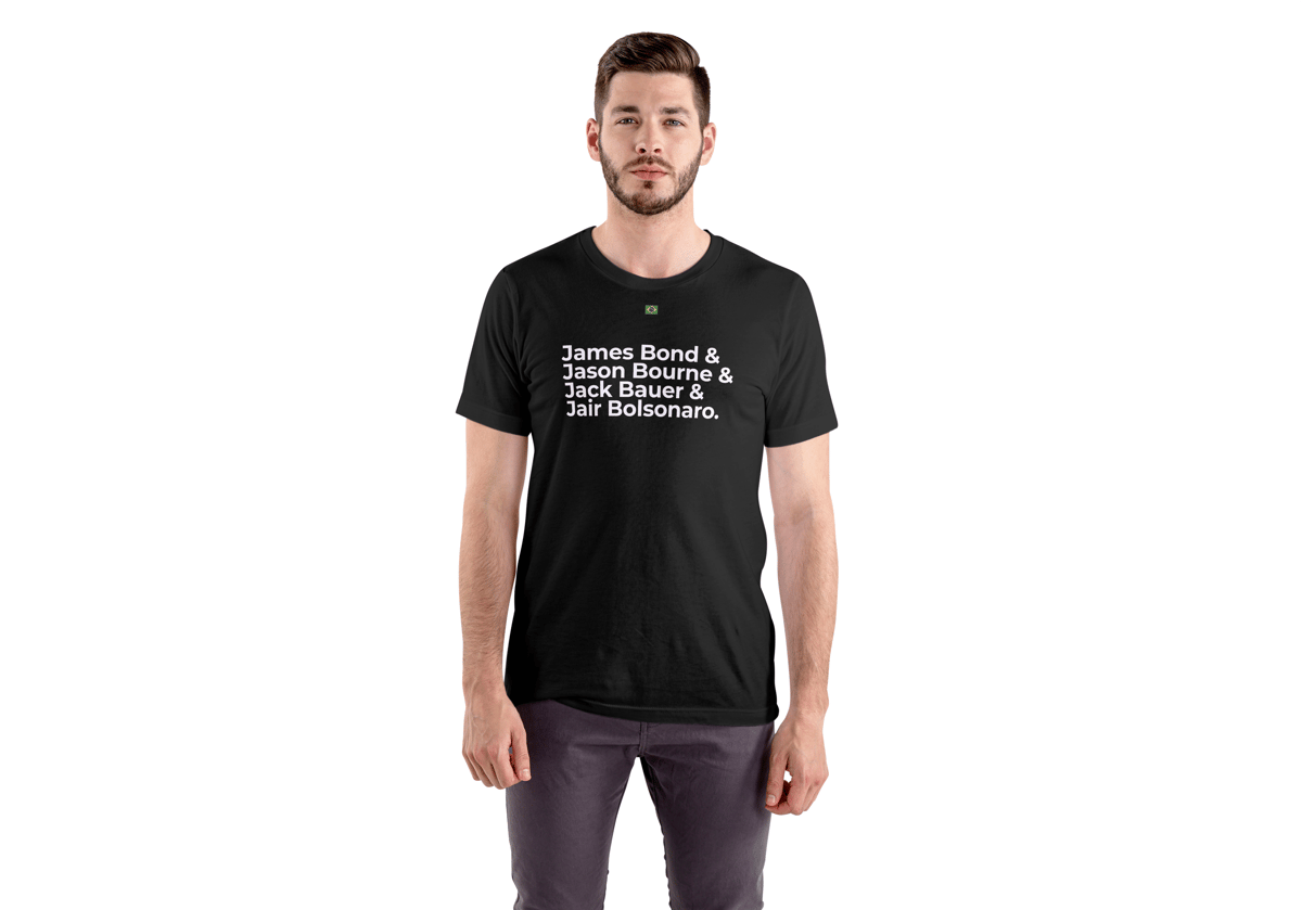 Nome do produto: T-Shirt Quality - Agentes JB.