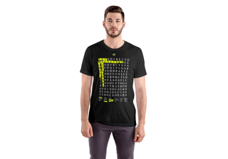 Nome do produto T-Shirt Quality - Camiseta Caça-palavras.