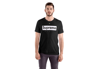 Nome do produto T-Shirt Quality - Supremo é o povo.