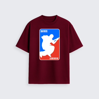 Nome do produtoOversized Sam Rivers Legends Never Die