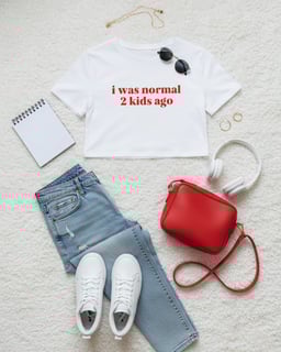 Nome do produto i was normal 2 kids ago (cropped)