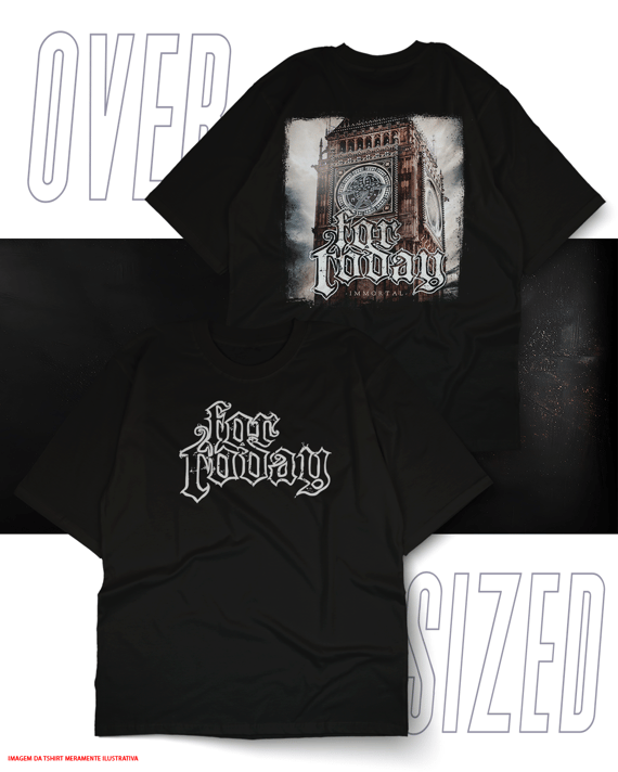 For Today - Cristã Band Oversized Unissex